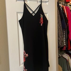 Black Floral Dress